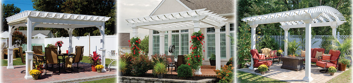 Vinyl Pergolas Banner/Slider.