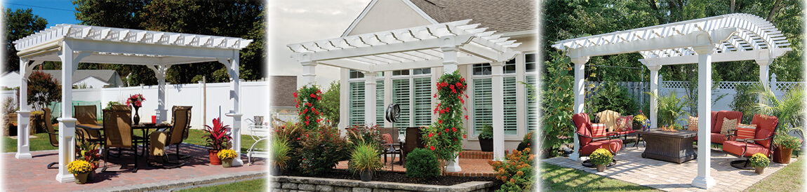 Vinyl Pergolas Banner Slider.