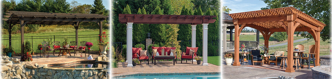 Wooden Pergolas Slider banner.