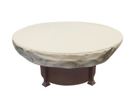 48"-54" Round Chat / Fire Pit Table Cover.