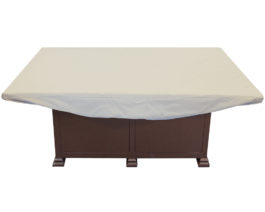 XL Rectangular Chat / Fire Pit Table Cover.