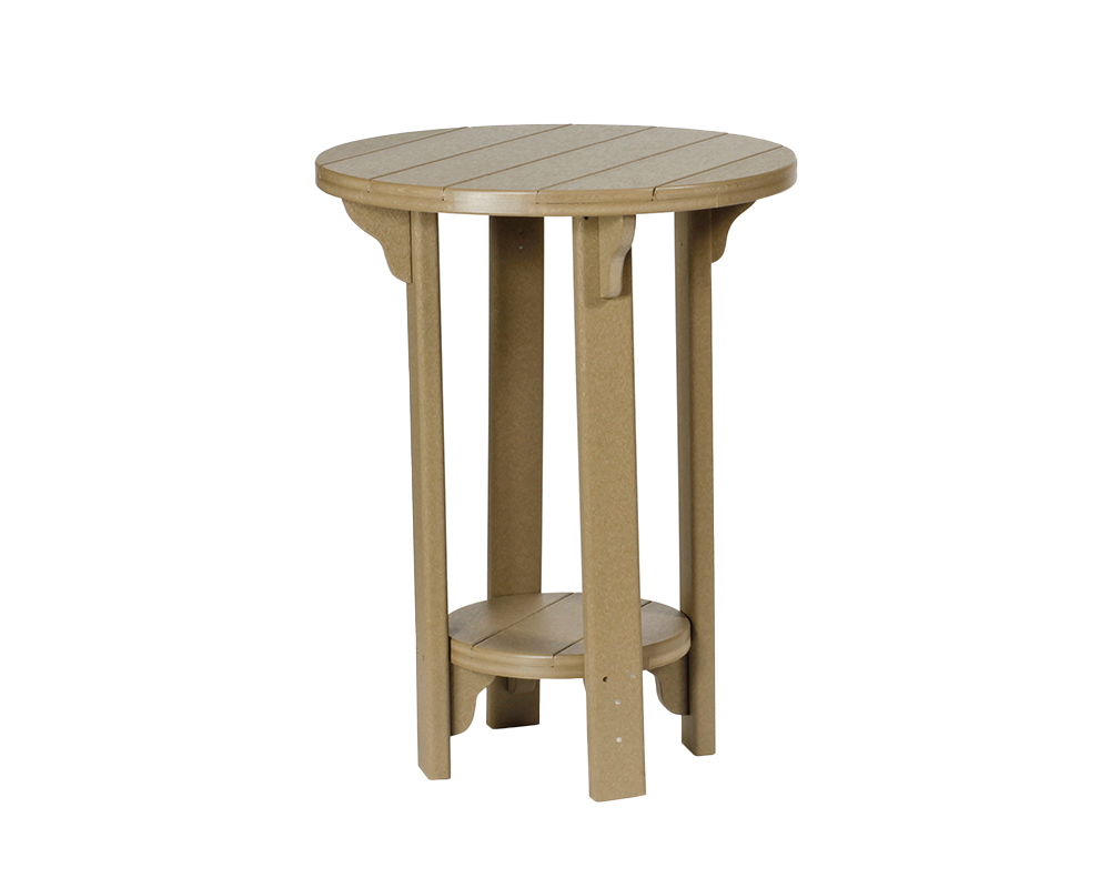 30" Round Bar Height Table.