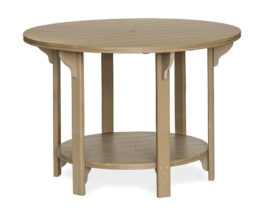 60" Round Bar Height Table.