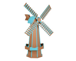 Large Cedar & Aruba Blue Windmill.