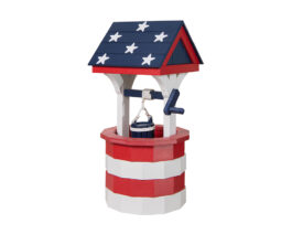 Patriotic Wishing Well.