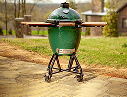 Big Green Egg with Nest.