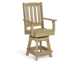 English Garden Counter Swivel Chair.