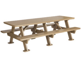 8' Poly Picnic Table.