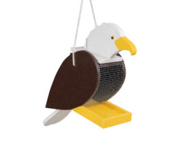 Bald Eagle Poly Bird Feeder.