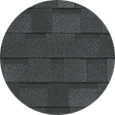 IKO Dynasty Granite Black Shingles.