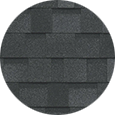 IKO Dynasty Granite Black Shingles.