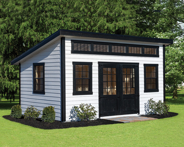 Studio Deluxe Vinyl Sheds Green Acres Outdoor Living