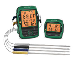 Four Probe Wireless Remote Thermometer.