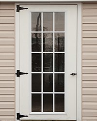 15-Lite Fiberglass Door.