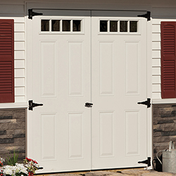 4-Lite Fiberglass Doors.