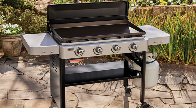 Weber Griddle G36 Series Gas Grill.