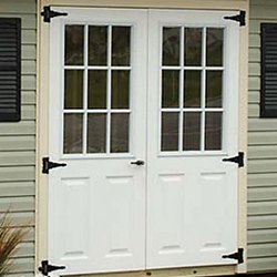 9-Lite Fiberglass Doors.