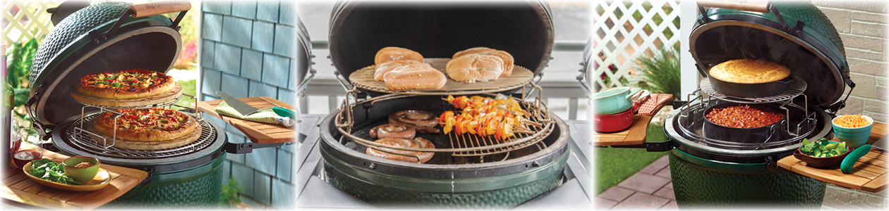 Big Green Egg EGGspander System Banner.