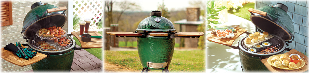 Big Green Egg Mates & Tables Banner.