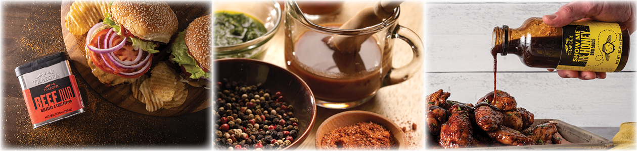 Grill Spices & Seasonings Banner.