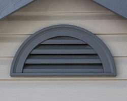 Half Round Gable Vent.