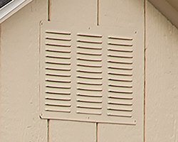 Painted Gable Vent.