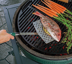 Wide Stainless Steel Spatula.