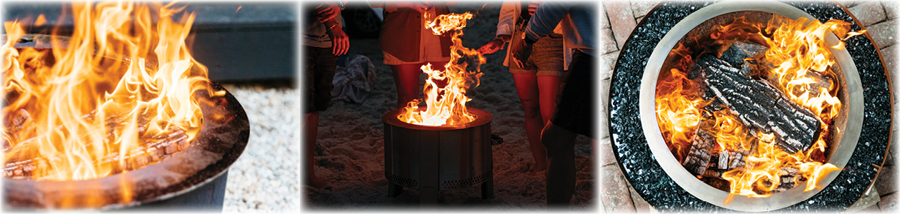 Breeo smokeless fire pits.