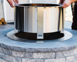 Breeo Smokeless Fire Pit Insert Ring Fire Pit Installation.