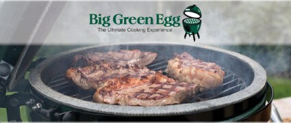 Big Green Egg Grill Center Mobile Slider.