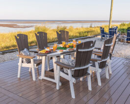 8' Surf-Aira & Ocean Wavz Dining Table Set.