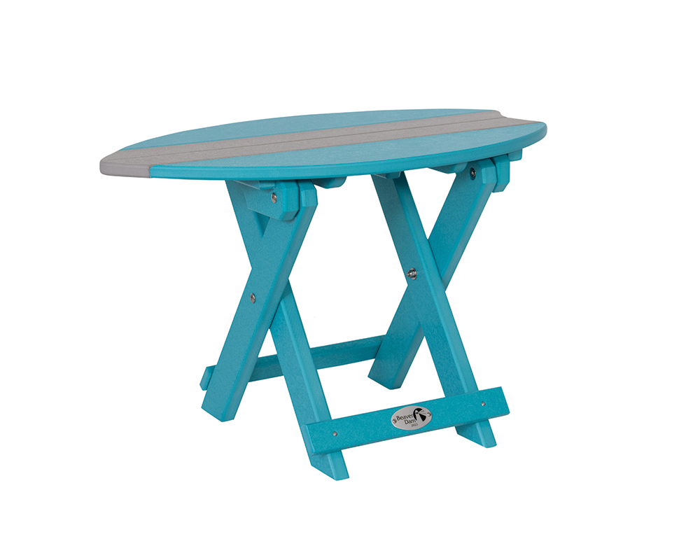 folding table surf aruba & light gray.