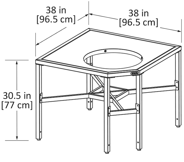 Modular Nest Egg Corner Frames Dimensions.