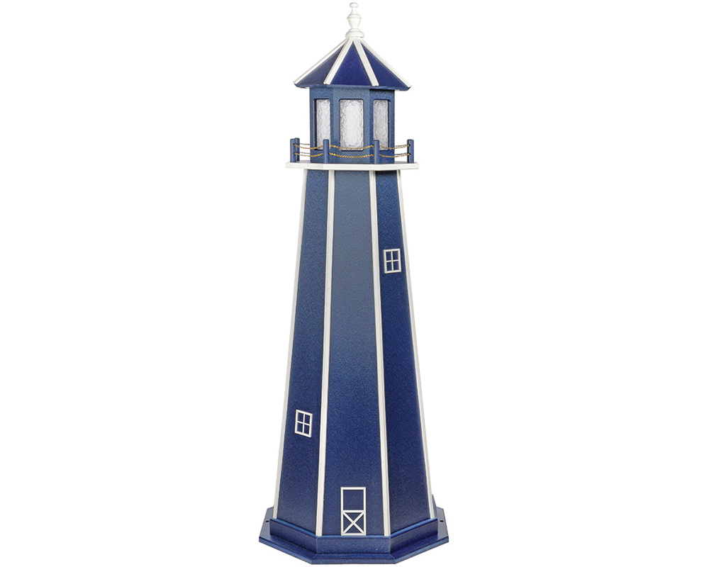 6 FT Standard Patriot Blue and White Lighthouse.