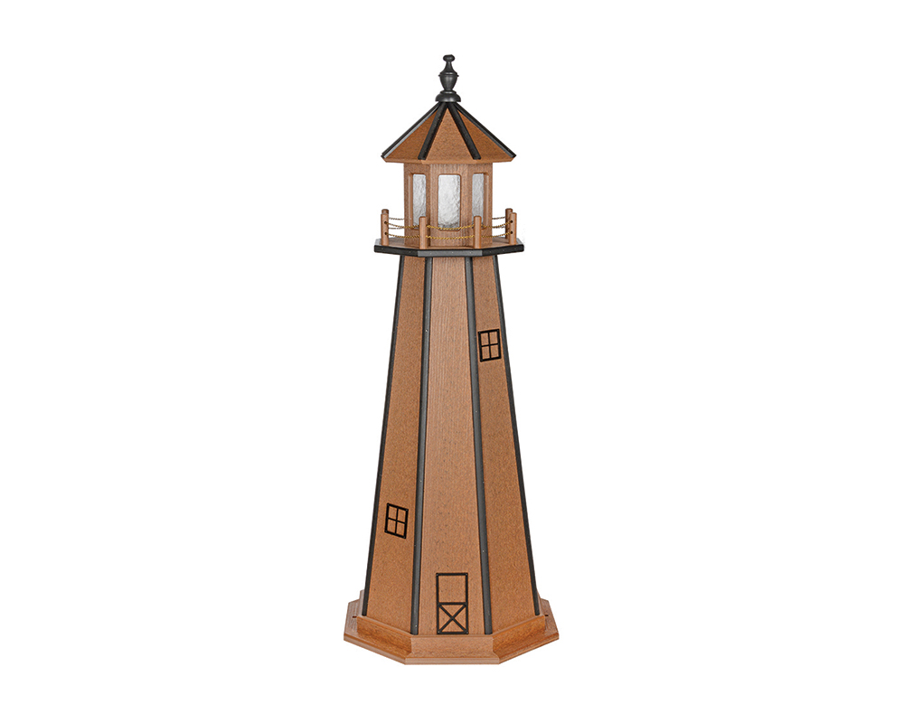 LH 5' Standard Lighthouse mahogany & black.