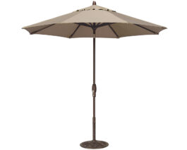 9' Auto Tilt Umbrellas.