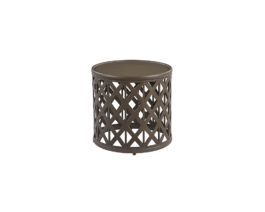 Avalon Barrel End Table.