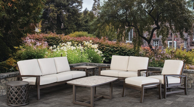 Avalon Lounge Furniture Collection Lifestyle Image.