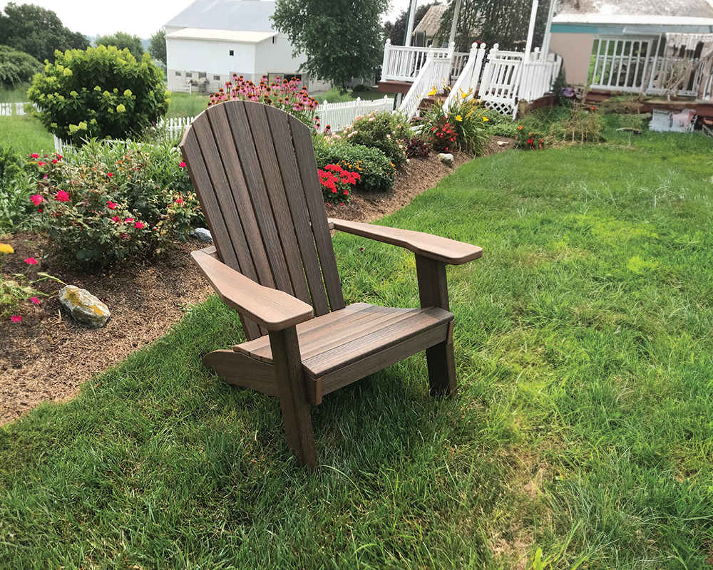 Classic Adirondack Chair.