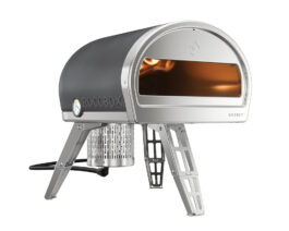 Gozney Roccbox Pizza Oven in Grey.