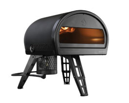 Gozney Roccbox Pizza Oven in Black.