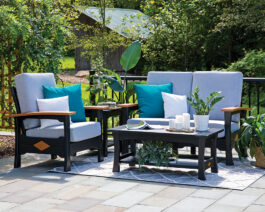 Mission Deep Seating Loveseat & Chair.