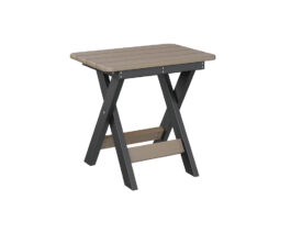 Folding End Table.