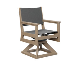 Mayhew Sling Swivel Rocker Chair.