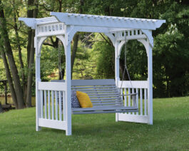 Casual-Back Three Seat Swing.