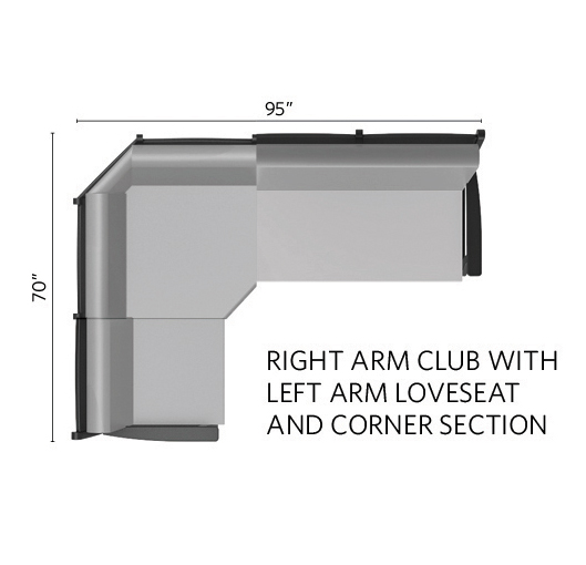 Classic Terrace Sectional Arrangement 2.