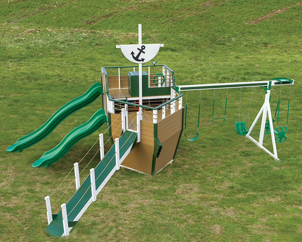 Patiova Poly Voyager Viny Playset Layout #3, Lifestyle.