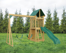 Patiova Ridge Quick Ship Wooden Playset, Lifestyle.