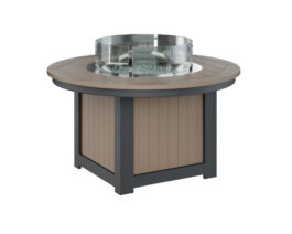 Donoma Round Fire Table.