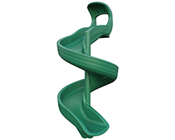 Patiova 7' Super Spiral Slide, green.